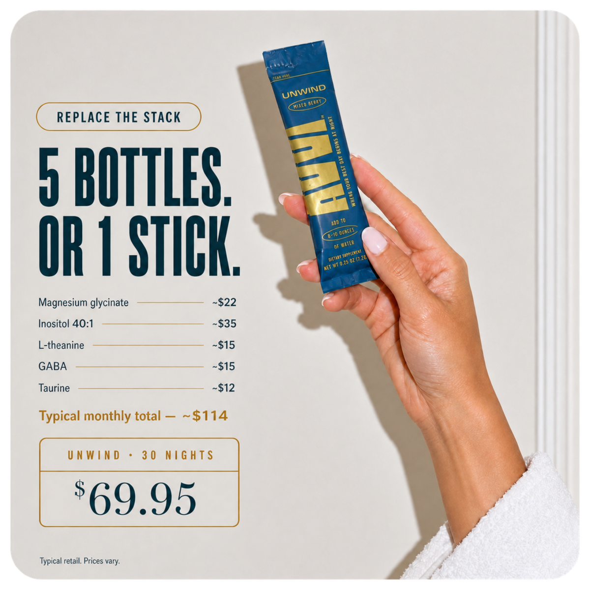 Unwind 3-Month Supply