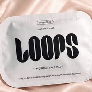 Loops Dream Sleep hydrogel face mask pouch